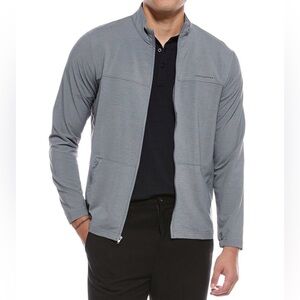 NWT Travis Mathew Valley View Full Zip Jacket Small Heather Grey $159.95